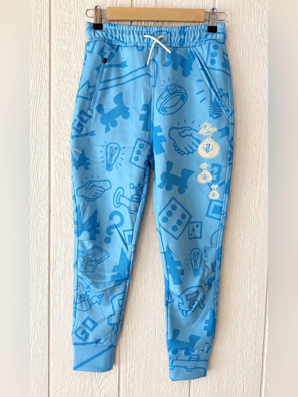 BSBL101 Monopoly Grand Slam Collector Relaxed Fit Joggers Youth Large